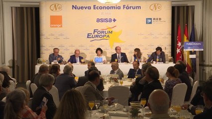 下载视频: Isabel Celaá en el desayuno informativo de Fórum Europa