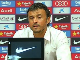Luis Enrique: "Si Messi quisiera ser el mejor defensa lo sería"