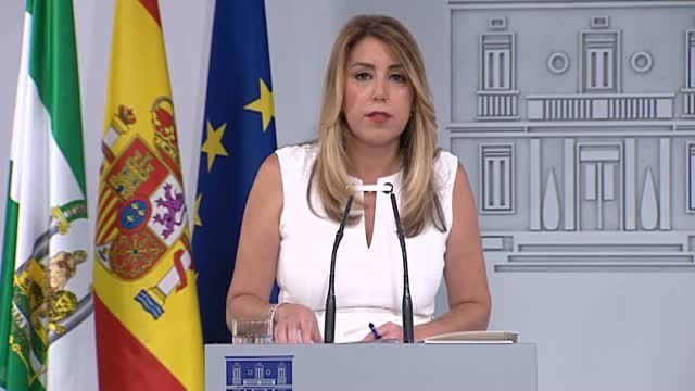 Susana Díaz, tras reunirse con Pedro Sánchez: Andalucía mantiene firmes sus reivindicaciones