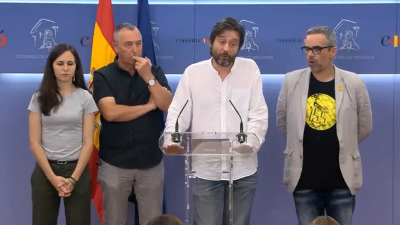 Podemos pide "consenso" para investigar la supuesta corrupción del Rey emérito