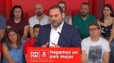 Ábalos compara a Puigdemont con un "caudillo"