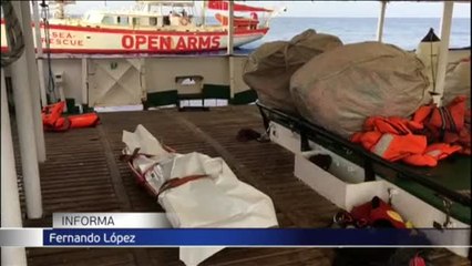 Llega a Palma el Open Arms con la superviviente camerunesa