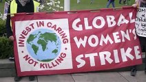 Global Womens Climate Strike Banner　増田勝紀