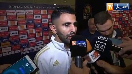 محرز: "فوزنا في المباراة الأولى مفتاح التألق في الكان"
