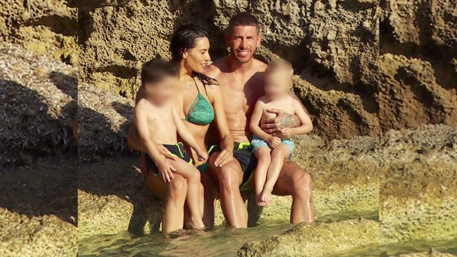 Pilar Rubio y Sergio Ramos disfrutan de sus vacaciones en familia