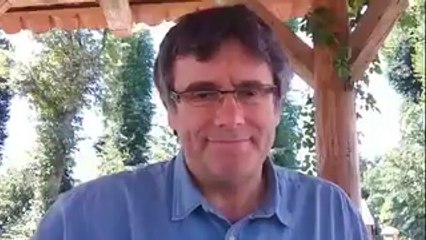 Puigdemont llama a manifestarse este sábado en Barcelona