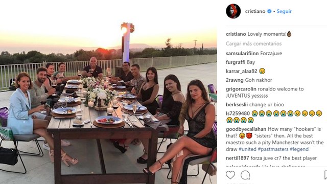 Cristiano Ronaldo se despide de Madrid con una cena