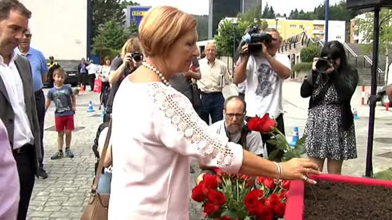 Ermua homenajea a Miguel Angel Blanco en el 21 aniversario de su muerte a manos de ETA