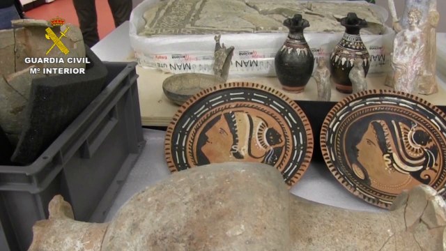 Entregan objetos arqueológicos intervenidos en 2014