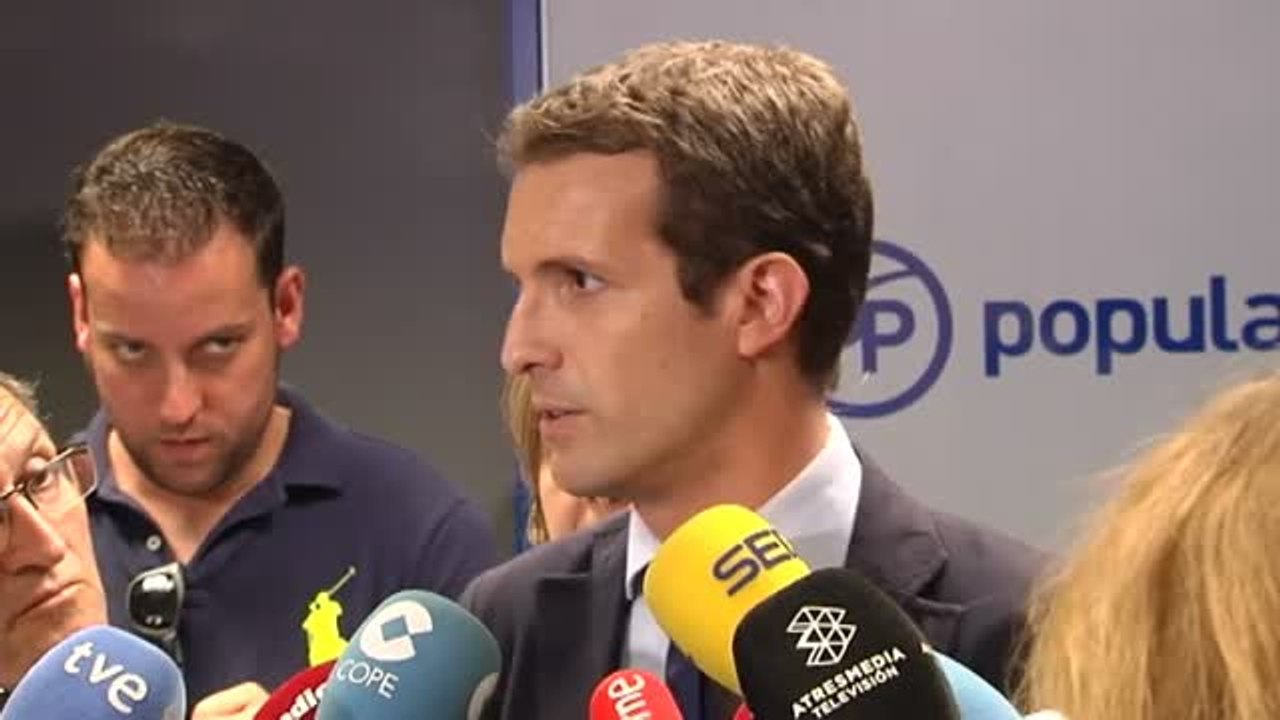 Casado dice que si llega a ser presidente del PP "no va a tolerar este tipo de humillaciones"
