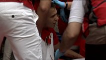 El sexto encierro de San Fermín 2018 acaba con dos heridos leves
