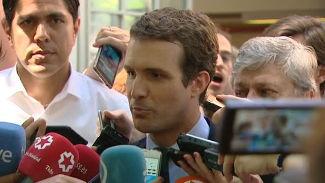 Casado recupera a María San Gil: En mi proyecto, será lo que quiera, cuando quiera y cómo quiera