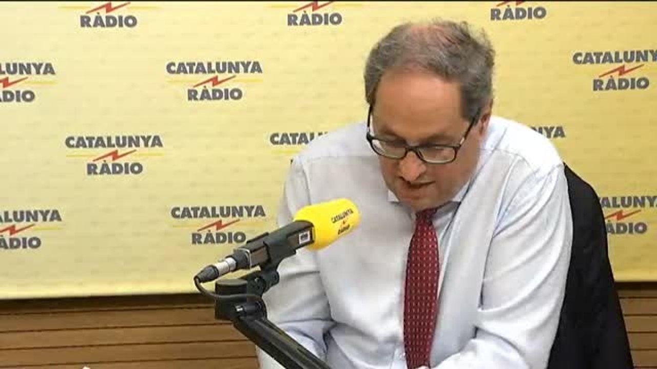Torra: "Le he explicado a Sánchez que tengo 55 años y nada que perder"