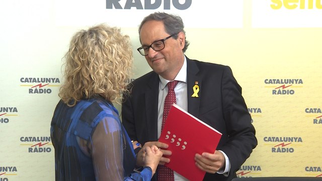 Torra reprocha a Sánchez recurrir moción 9N al TC