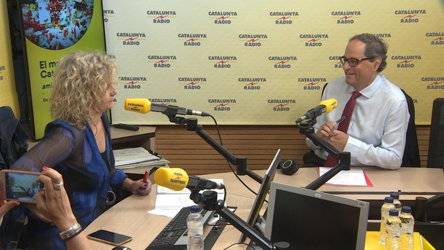 Entrevista a Quim Torra en Catalunya Ràdio