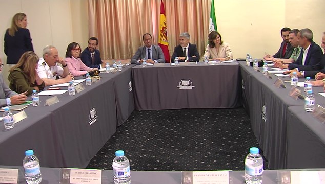 Marlaska visita La Línea de la Concepción (Cádiz)