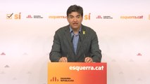 ERC critica que reunión Sánchez-Torra no avale derecho autodeterminación
