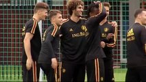 Bélgica se prepara para recibir en semifinales a Francia