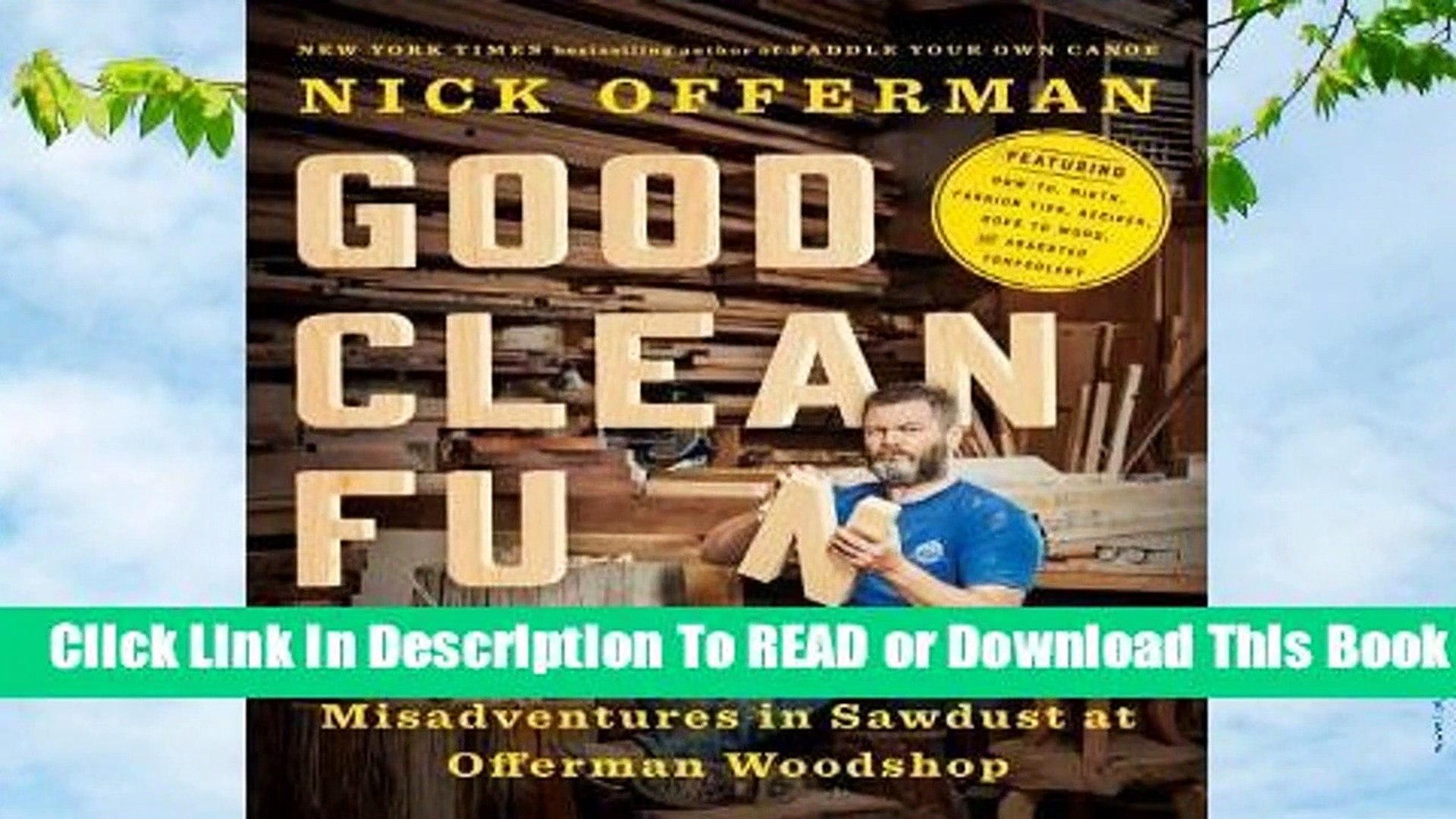 Nick Offerman Woodworking Book
