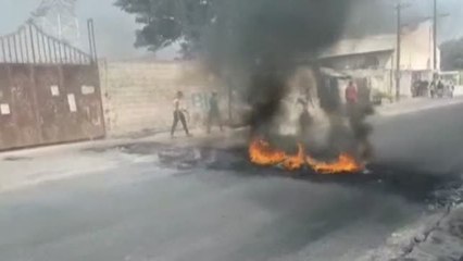 Download Video: Violentas protestas en Haití por la subida del precio de los combustibles