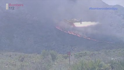 Estabilizado un incendio declarado en el parque del Montgó, en Alicante