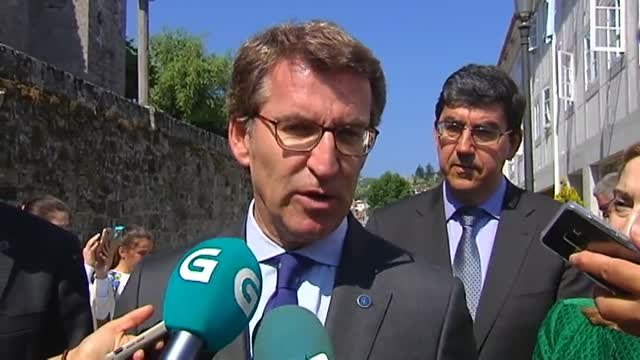 Feijóo: Sería bueno que haya una candidatura muy fuerte, una candidatura única