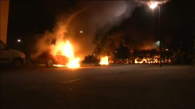 Continúan los disturbios en Nantes por tercer día consecutivo