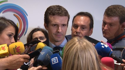 Casado: "Me he presentado para ganar y creo que va muy bien"