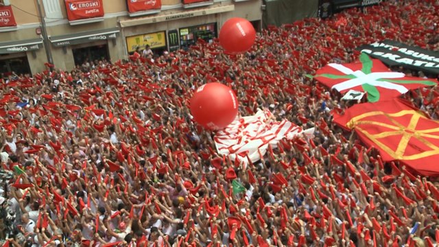 El chupinazo abre 204 horas de Sanfermines