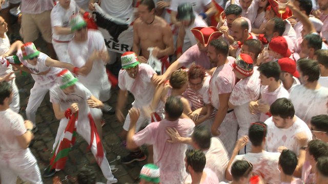 El chupinazo abre 204 horas de Sanfermines