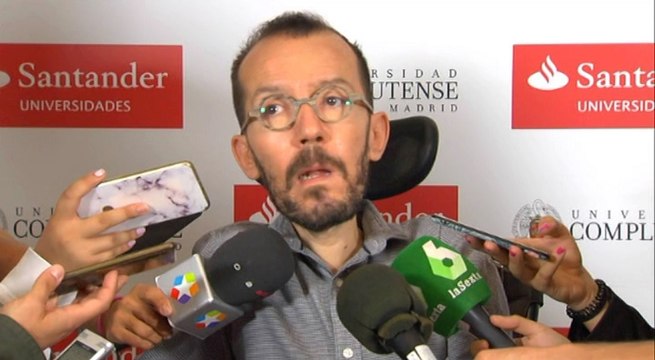Echenique: El PP no va a dejar de ser lo que es