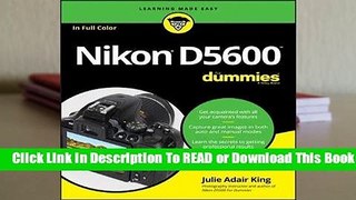 Online Nikon D5600 for Dummies  For Trial