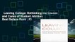 Leaving College: Rethinking the Causes and Cures of Student Attrition  Best Sellers Rank : #3