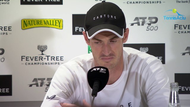 ATP - Queen's 2019 - Andy Murray : I will play Wimbledon with Pierre-Hugues Herbert in double