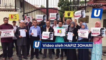 Memorandum kepada Kedutaan Mesir