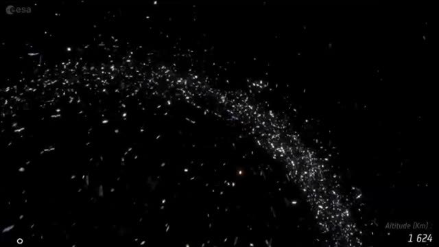 Los satélites y la Estación Espacial Internacional, en peligro por la elevada concentración de basura espacial