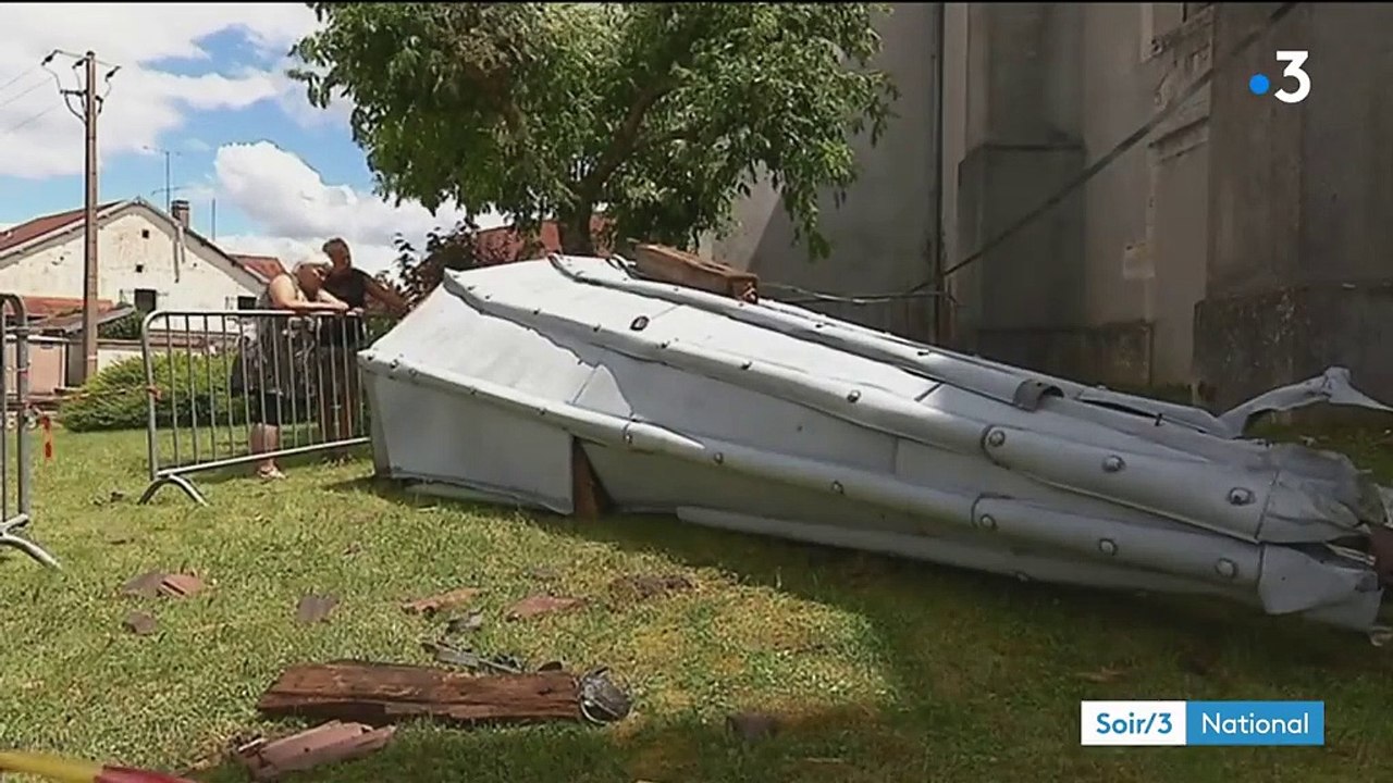 Intempéries : toitures endommagées, arbres renversés, les dégâts au lendemain des violents orages
