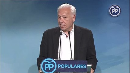 Margallo bromea con el escaso apoyo recibido en las primarias