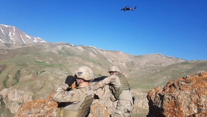 Van'da hava destekli terör operasyonu