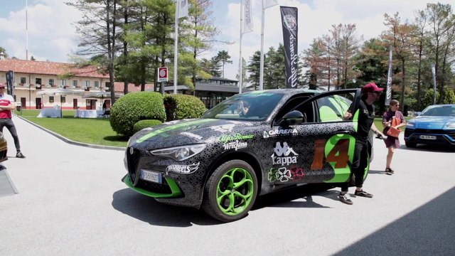 Alfa Romeo welcomes the Gumball 3000 to Balocco