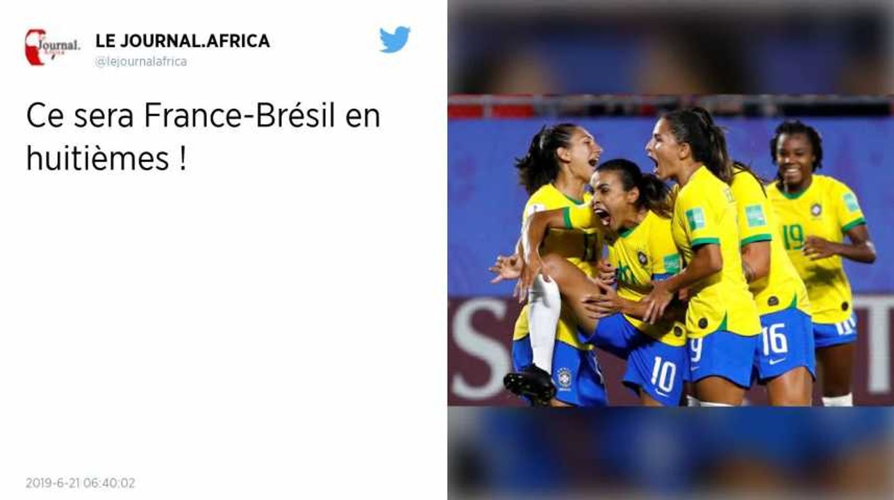 Coupe du monde féminine. La France affrontera le Brésil en huitièmes de finale au Havre