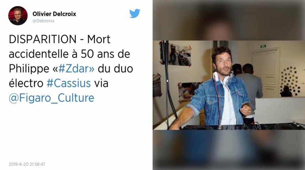 La French Touch en deuil après la mort de Philippe Zdar, moitié de Cassius