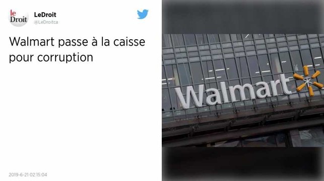 Le géant de la distribution Walmart condamné à payer plus de 282 millions de dollars pour corruption
