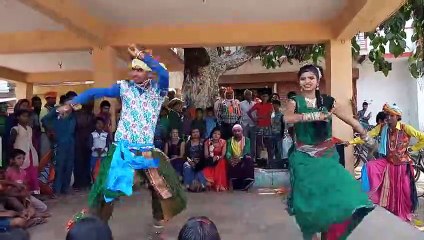 presenting by cg dance on village
