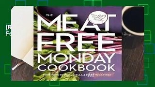 [Read] The Meat Free Monday Cookbook  For Full
