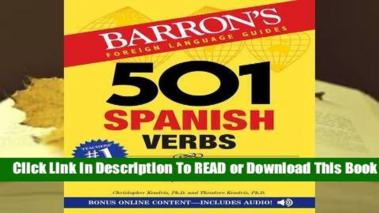 [Read] 501 Spanish Verbs  For Full
