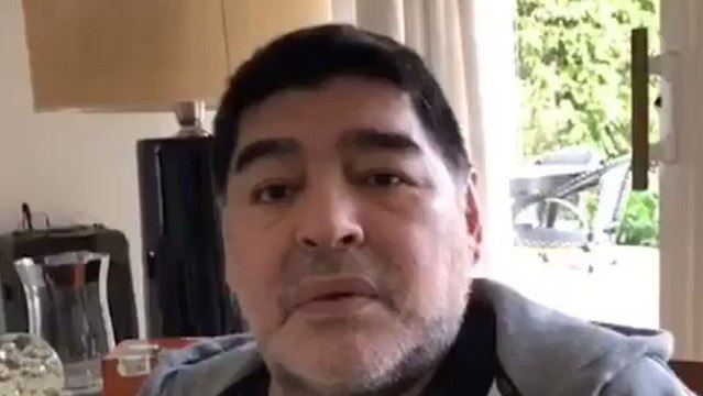 Diego Maradona desmiente los rumores sobre lo que le ocurre