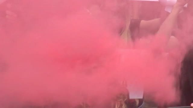 Los toros, protagonistas de la protesta de los animalistas previa a sanfermines