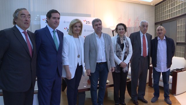 CCOO, UGT, CEOE y Cepyme sellan el pacto salarial