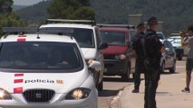 Los presos independentistas ingresan en Lledoners